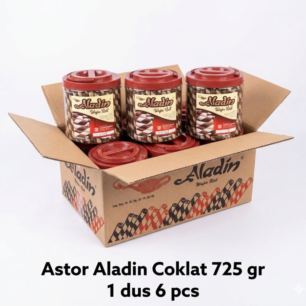 Promo !!! Astor Coklat Aladin  Toples 1 dus 6 pcs