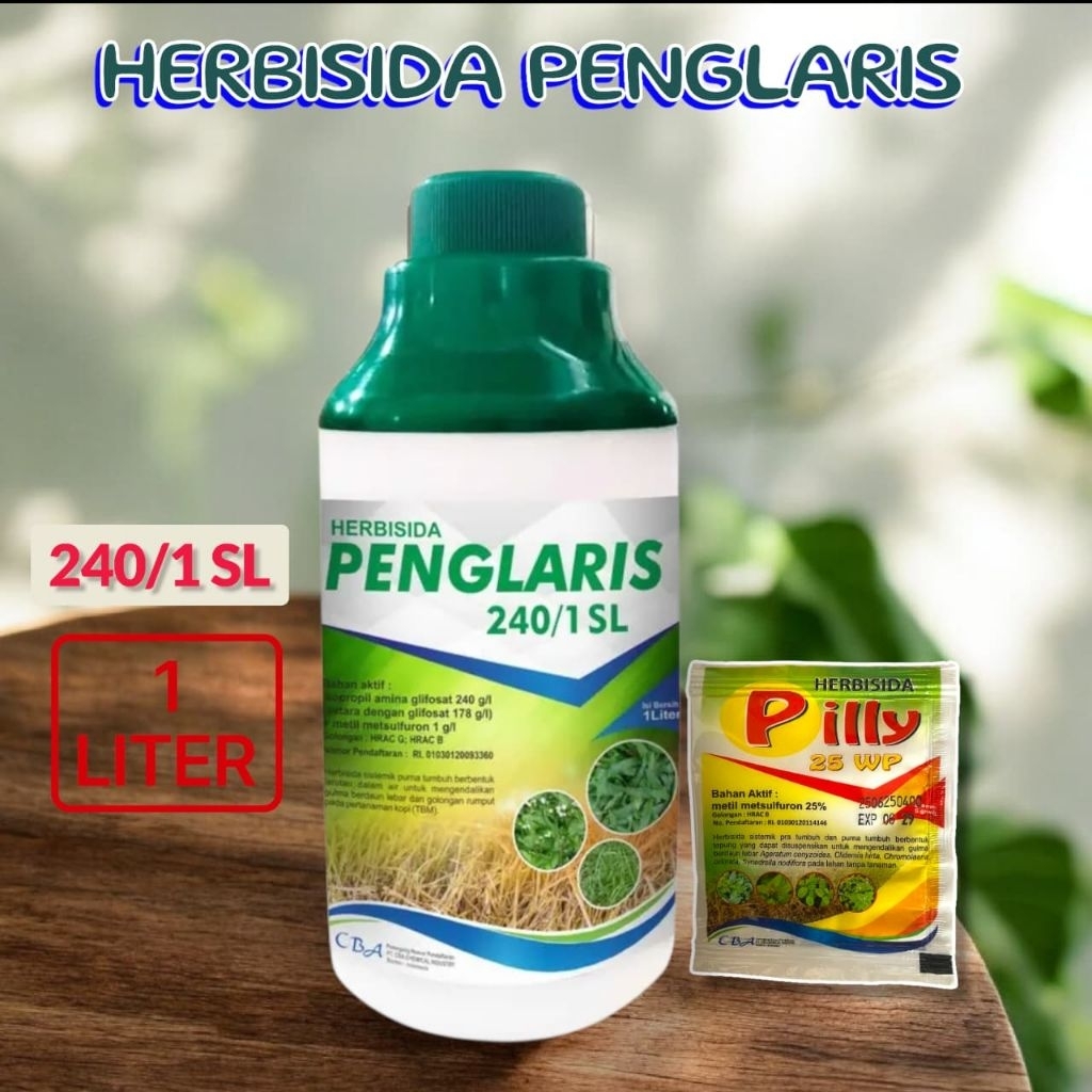 HERBISIDA PENGLARIS 240/1 SL (1 LITER) + PILLY 5 GRAM