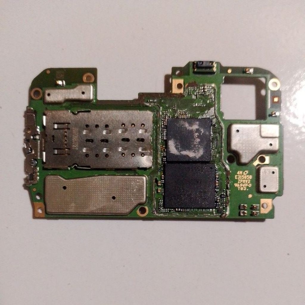 Mesin Vivo Y12S mati bekas servis