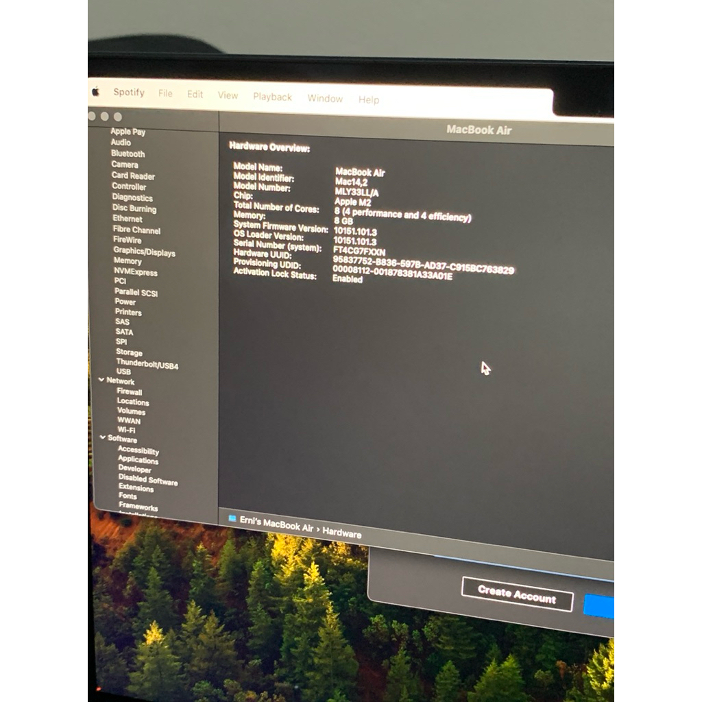 Apple MacBook Air 2022 m2 13”