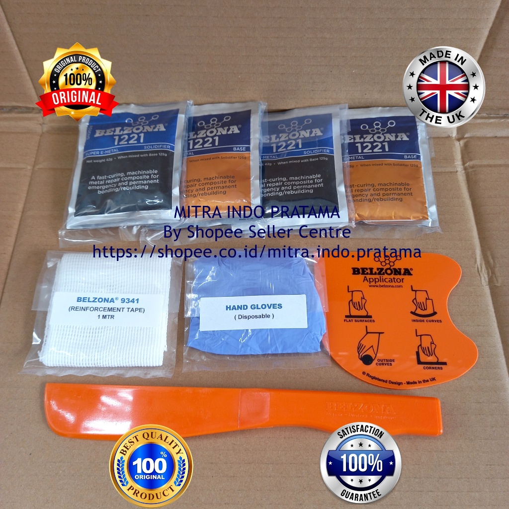 BELZONA 1221 SUPER E-METAL (SET STANDARD) 100% Jaminan Keaslian dari Belzona Limited - United Kingdo