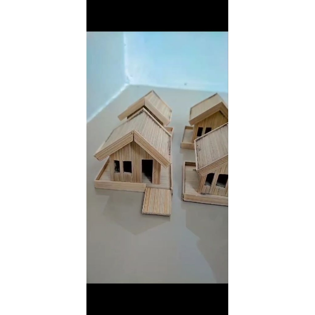 Miniatur rumah aquatium,rumah kelomang,rumah mainan