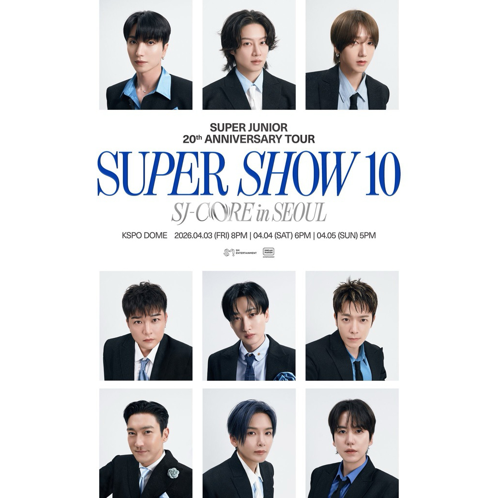 SHARING NOBAR 20th Anniversary TOUR <SUPER SHOW 10> SJ-CORE SUPER JUNIOR in SEOUL