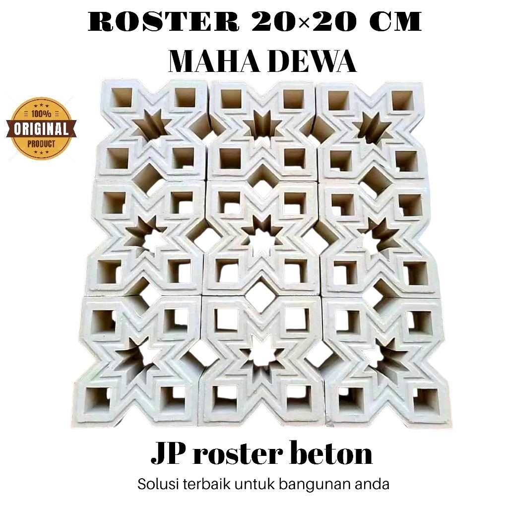 roster beton | loster beton minimalis | roster dinding | roster minimalis modern | roster lubang ang