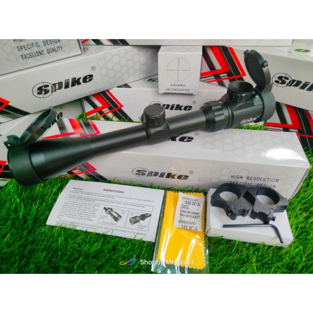 telescope spike 3-9x40 eg HK crossfire