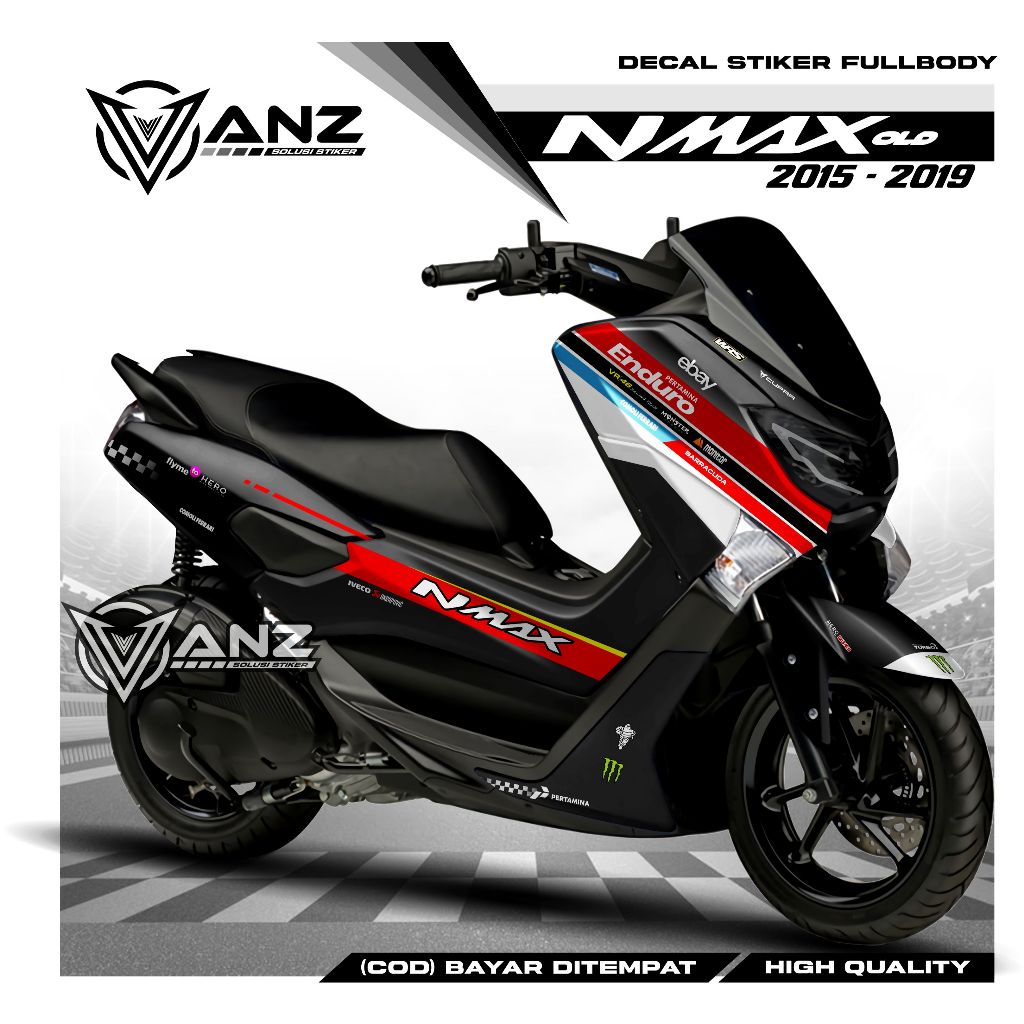 decal stiker motor nmx old 2015  2016  2017 2022 fullbody  stiker