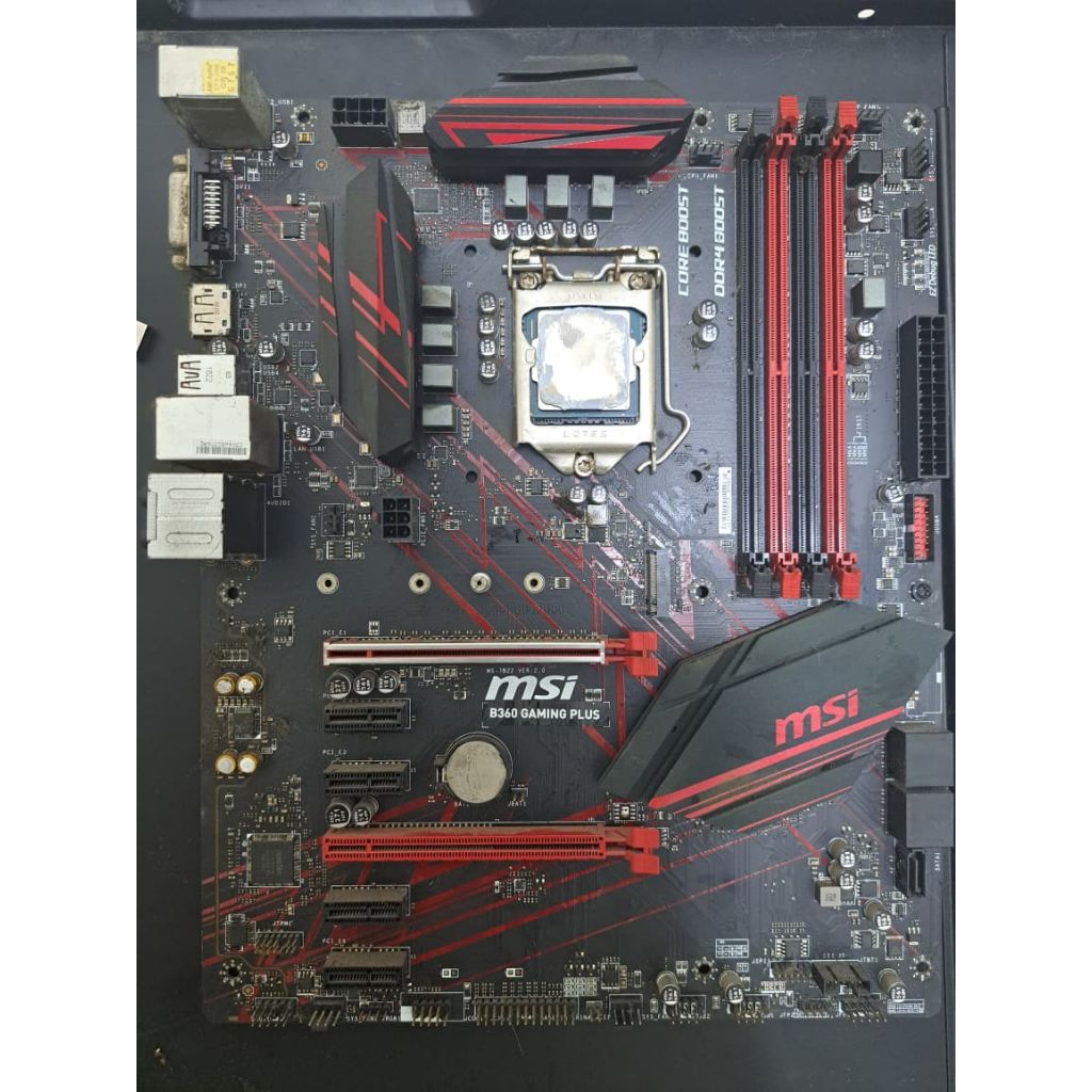 Intel I5 8400 + Motherboard MSI b360 Gaming Plus (dead)