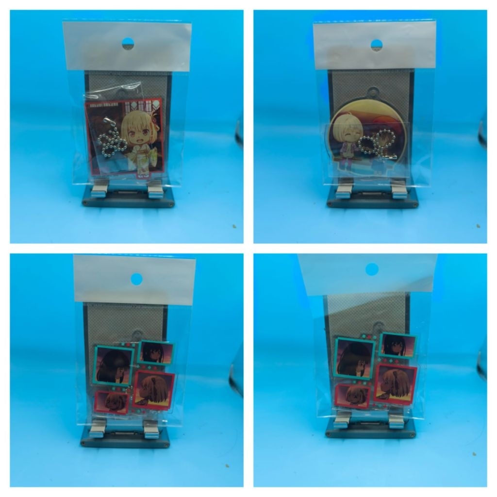 lycoris recoil akrilik keychain