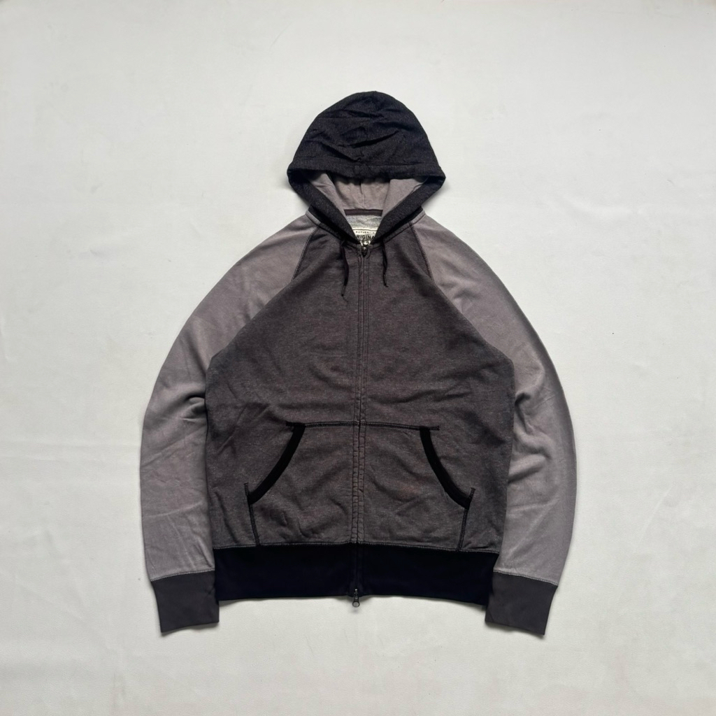 Uniqlo Original Wash Switched Zip Hoodie