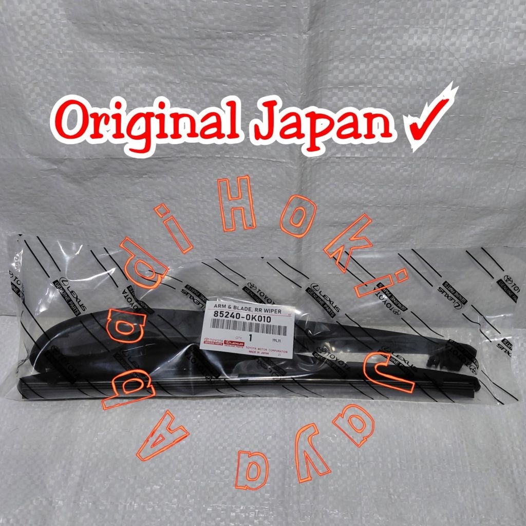 Wiper arm kaca belakang Kijang Innova Inova Bensin Diesel 2004 2005 2006 2007 2008 2009 2010 2011 20