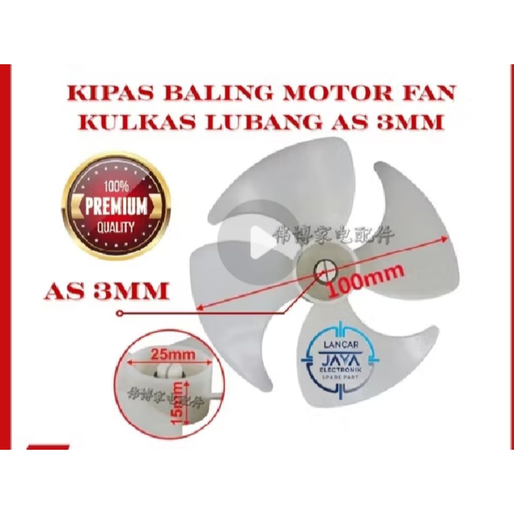 kipas kulkas Polytron 2pintu