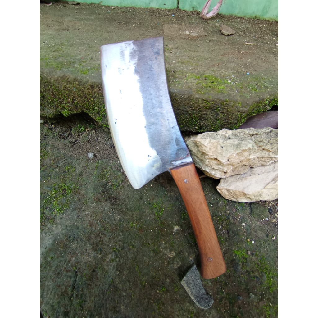 pisau baja per asli pisau survival fultank cacah daging tulang