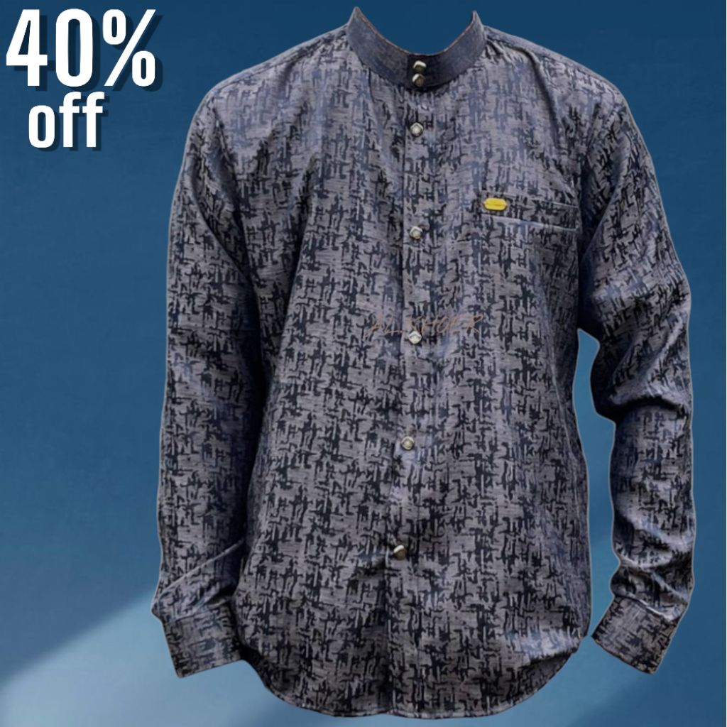 Kemko JAGUAR / kurta JAGUAR Sultan koko kemeja baju koko lengan panjang