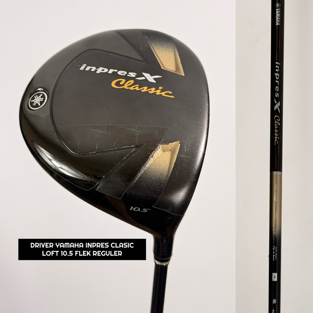 Stick Golf Driver Golf Yamaha Inpres Classic Second Original