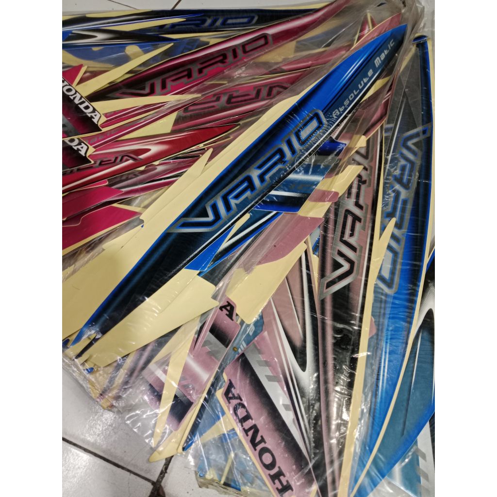 Striping vario 110 karbu 2009