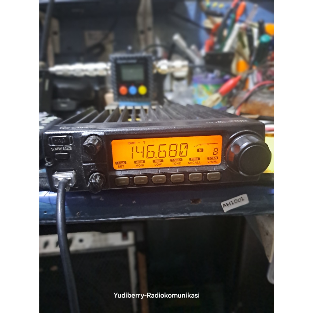Radio ICOM IC2100H Power diatas 50W LCD Cerah Original Rig Icom Ic-2100 H Normal dan Mulus