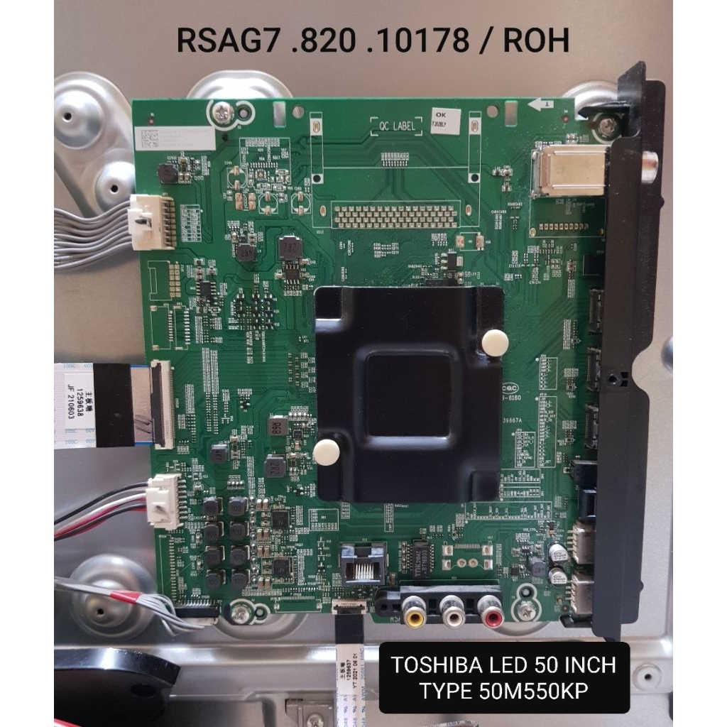 MB MAIN BOARD / MESIN TV LED TOSHIBA 50 INCH