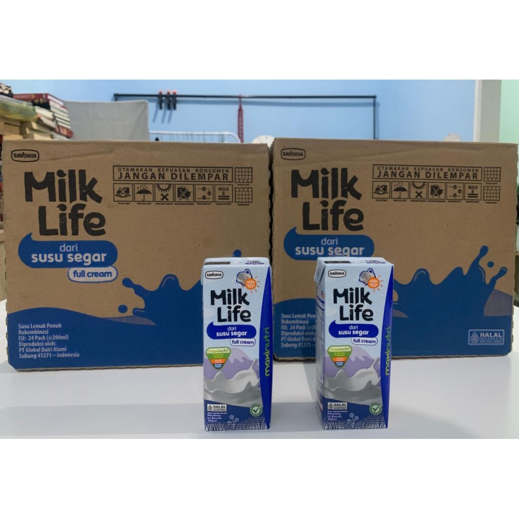 Milk life full cream 200ml