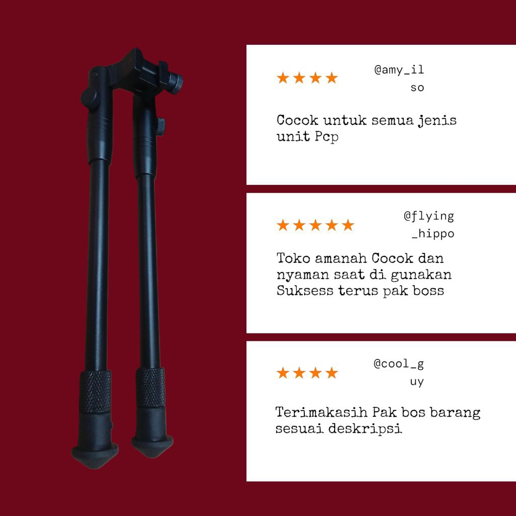 Ready Bisa COD Bipod Untuk PCP | Bipod PCP
