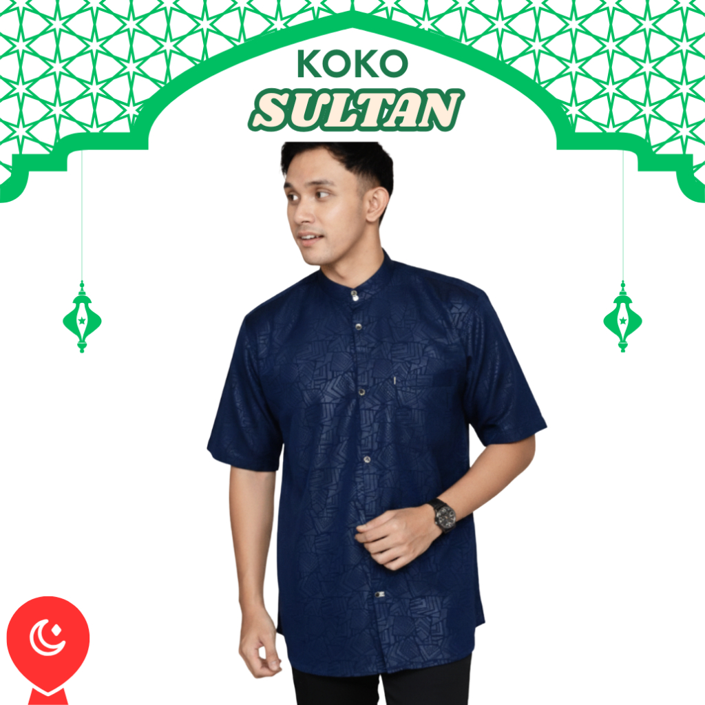 Baju Muslim Koko Pria Dewasa Sultan Modern