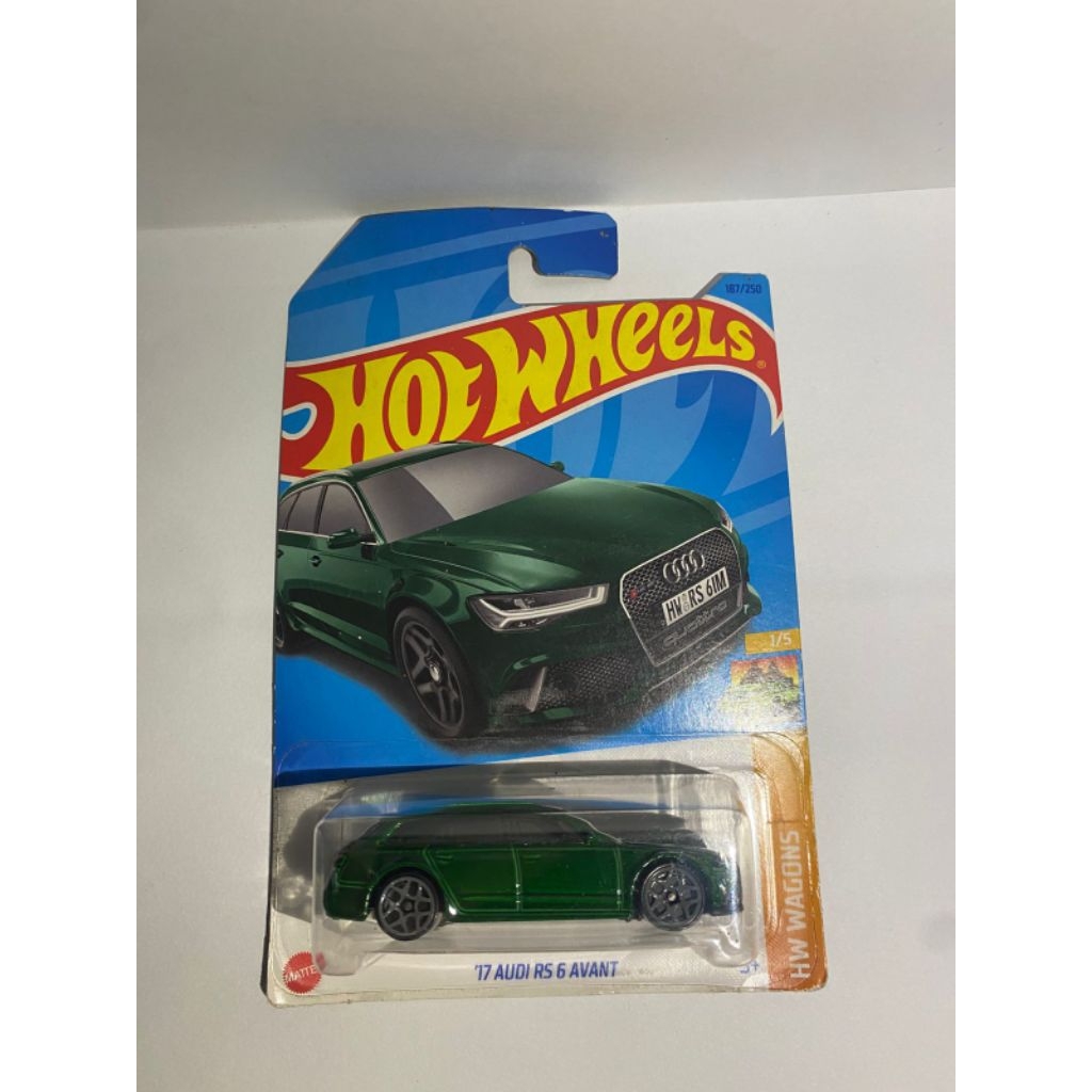 Hot wheels 17 audi rs 6 avant