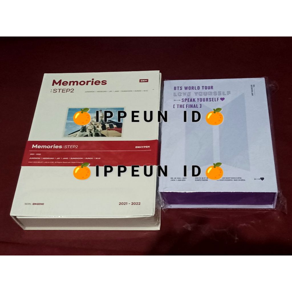 (READY STOCK) BLACK FRIDAY BTS DVD ASK YOUR SELF SPEAK YOUR SELF THE FINAL ENHYPEN DVD MEMORIES STEP