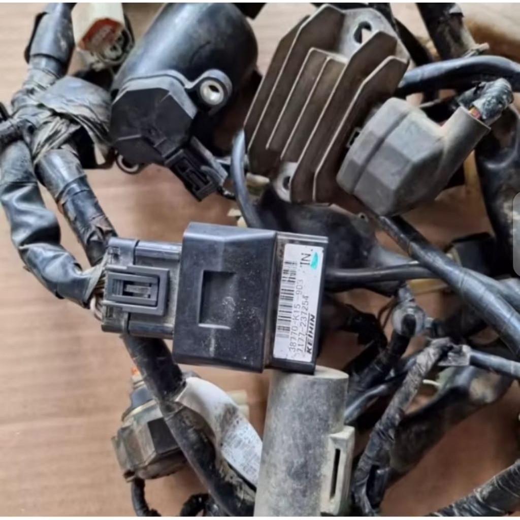 KABEL BODI FULL SET ECU KIPROK HONDA CB 150 R OLD K15 ORIGINAL COPOTAN SIAP PAKE HIDUP NORMAL