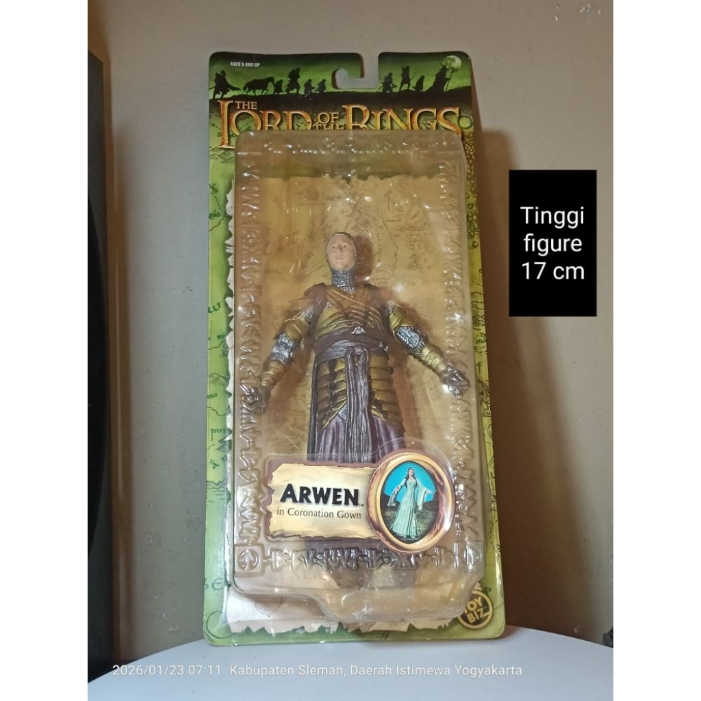 action figure lord of the rings prologue elven warrior