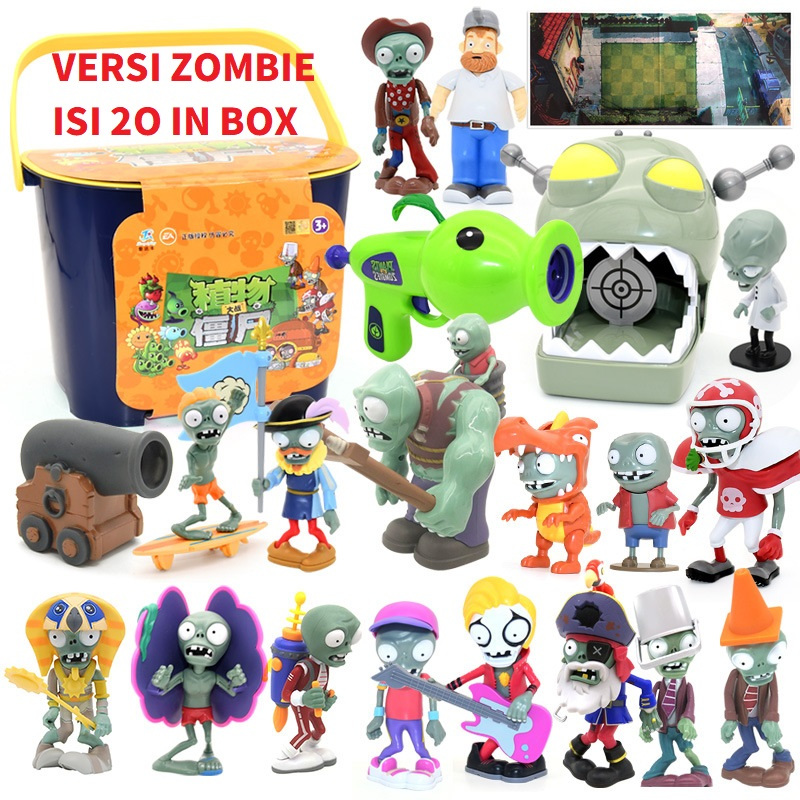 COD MAINAN ANAK TEMBAK BOLA ZOMBIE VS PLANT  EDUKASI BELAJAR  SHOOT GUN BIG ZOMBIES PLANTS