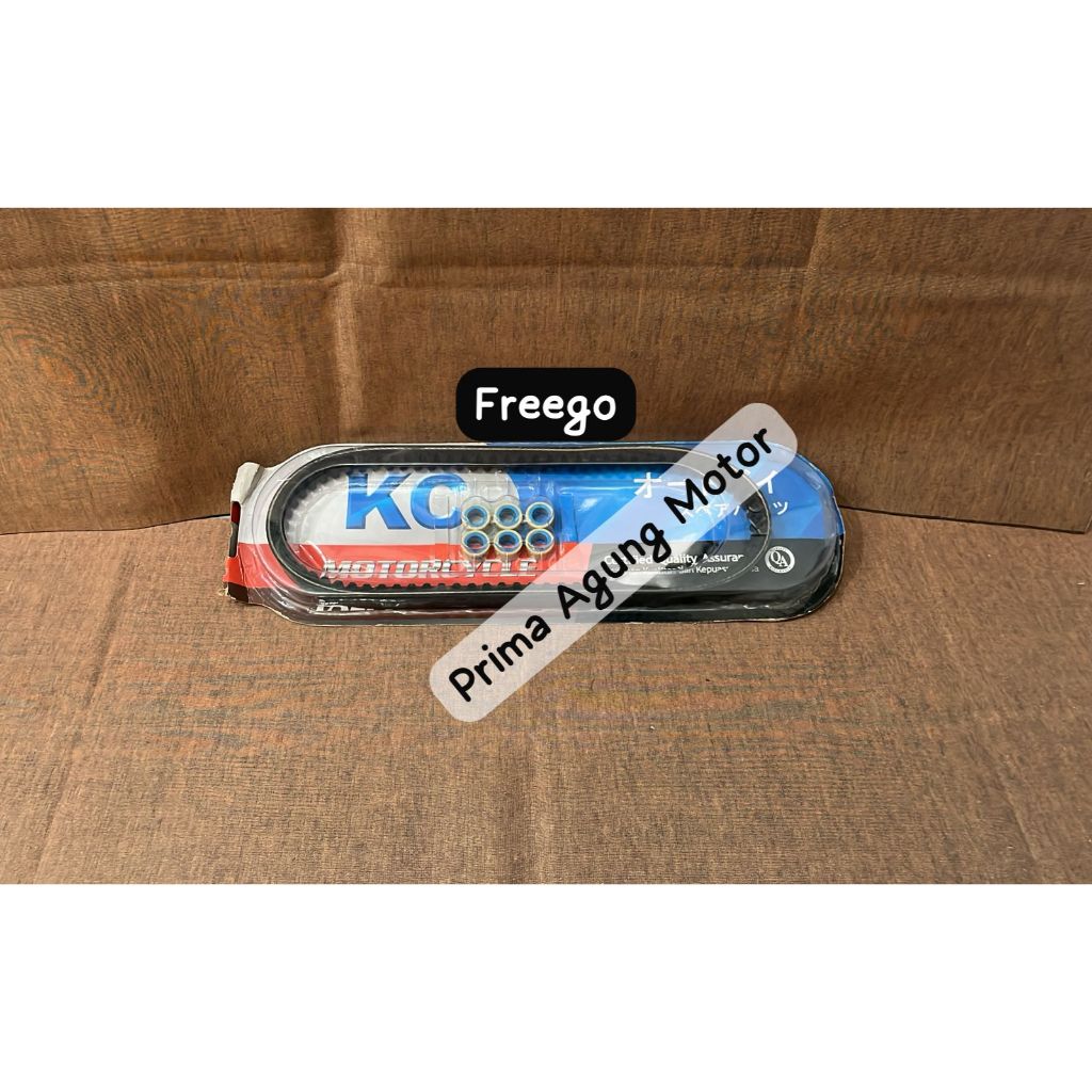 VAN BELT + ROLLER FREEGO KC