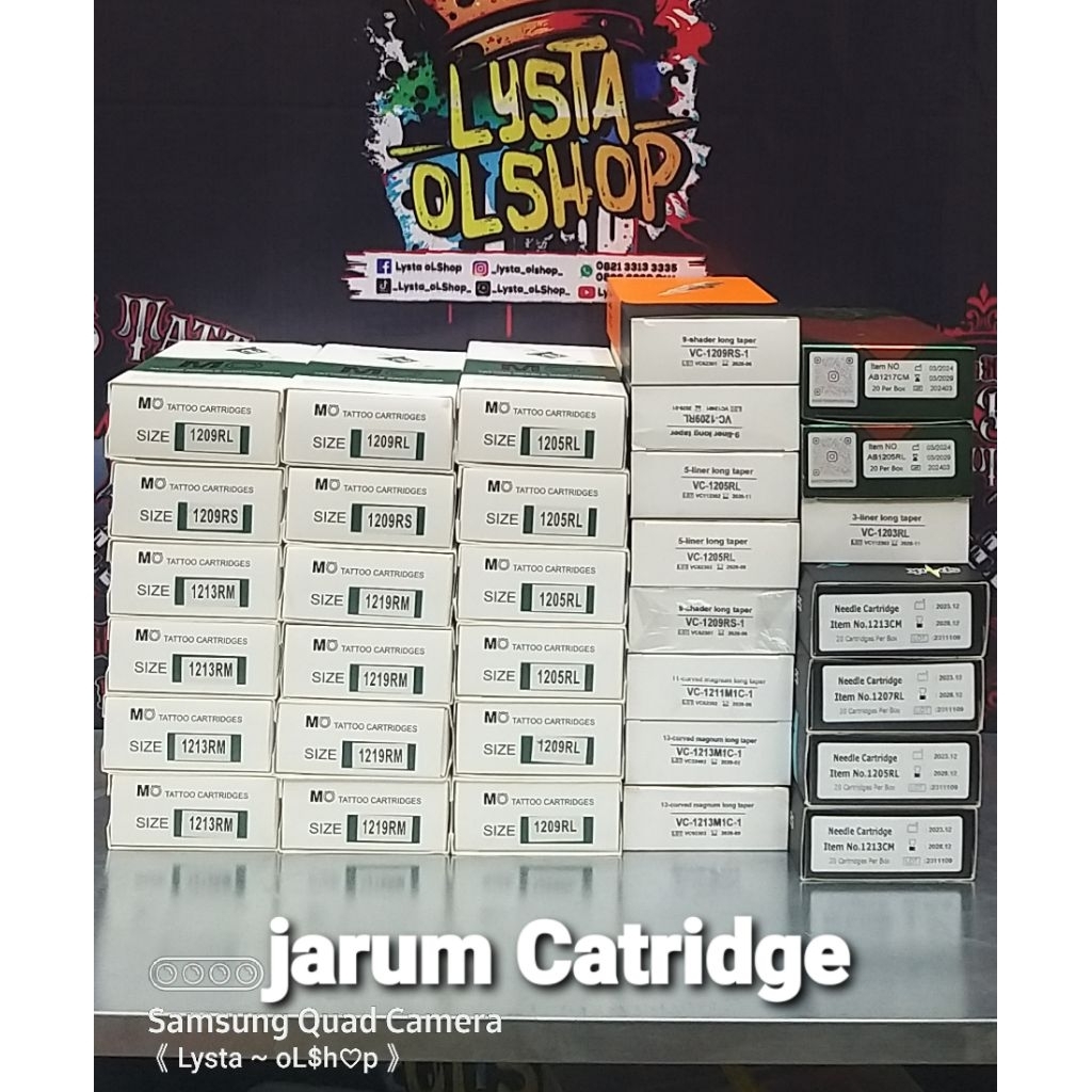 Jarum Tattoo Cartridge Eceran 1 pcs