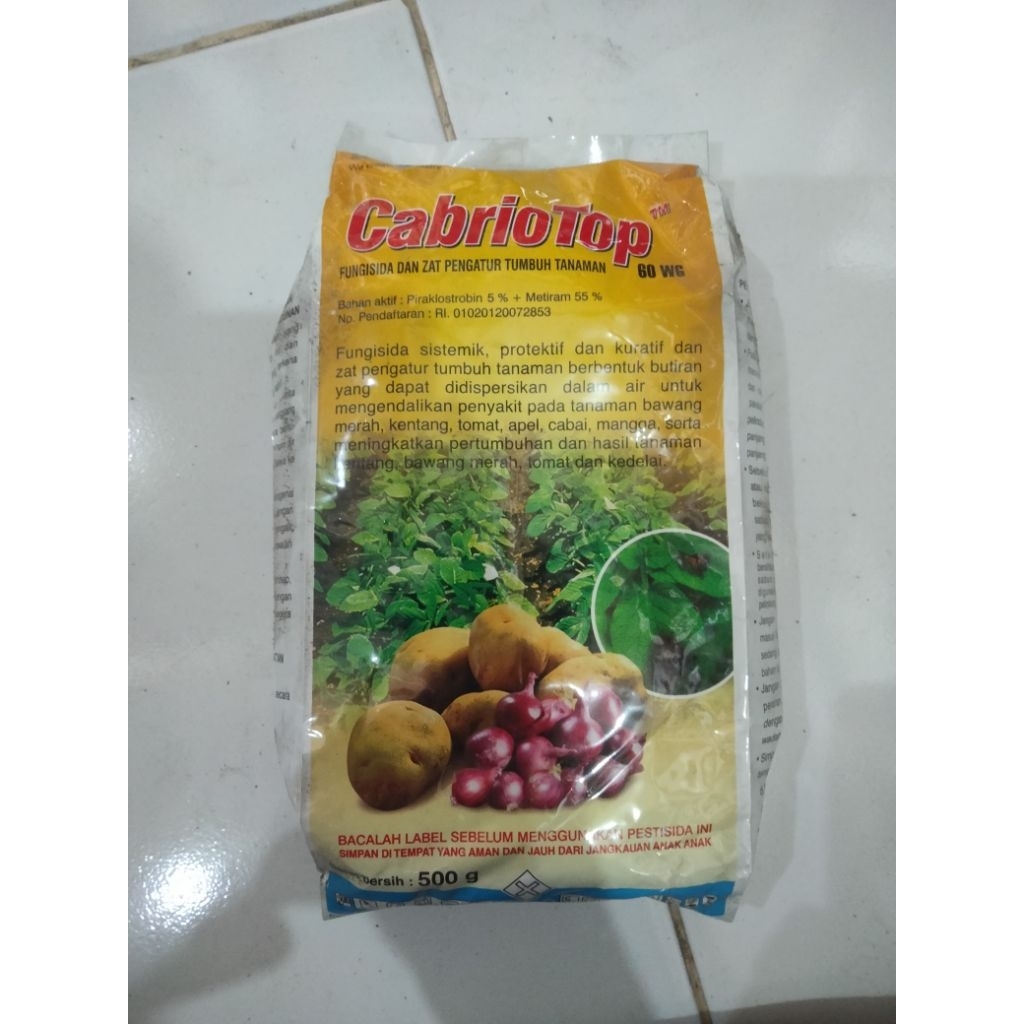 obat pertanian fungisida cabriotop 500g
