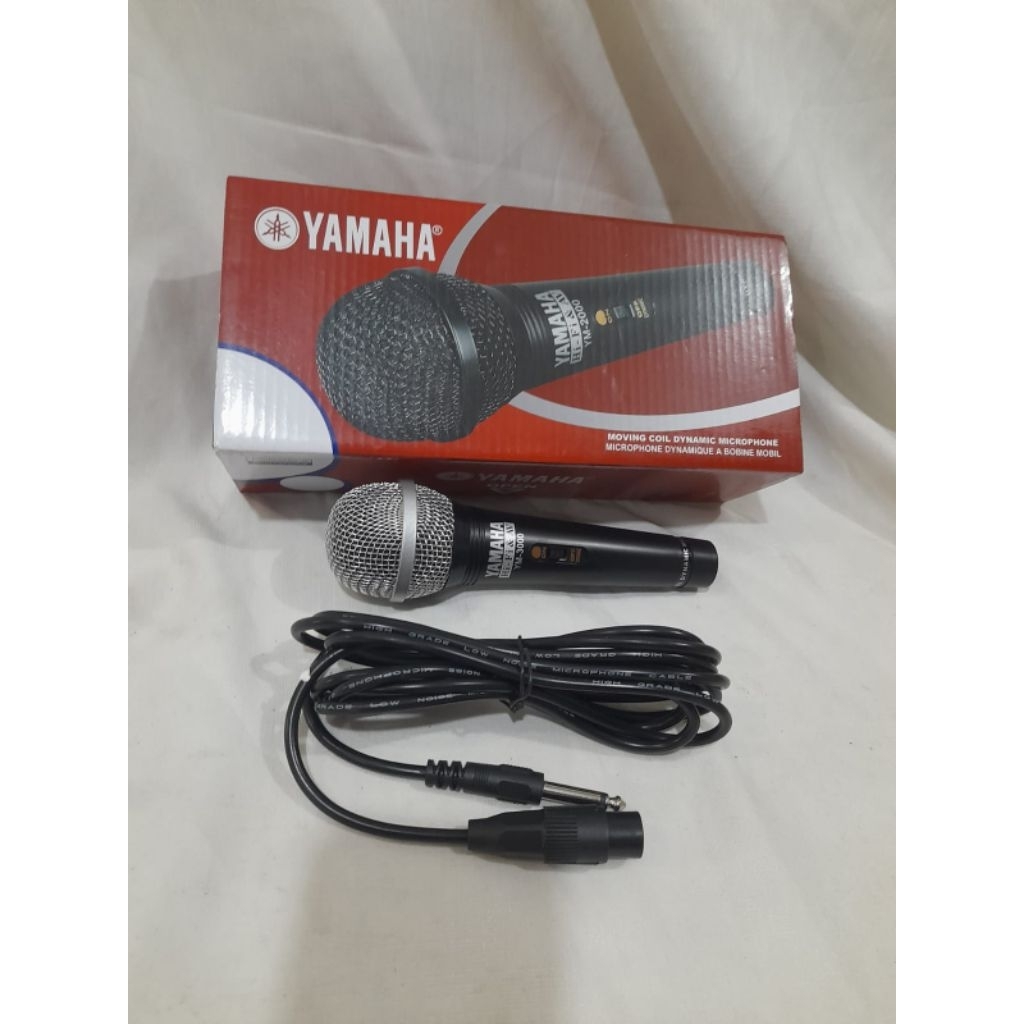 Mic yamaha ym2000Panjang kabel 3 meteran