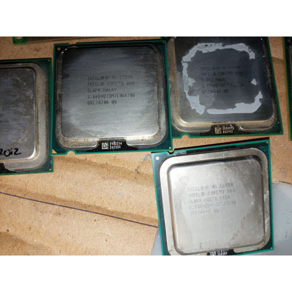 RAM DDR2 2GB PC6400 + CPU CORE2DUO LGA775 | BORONGAN BEKAS