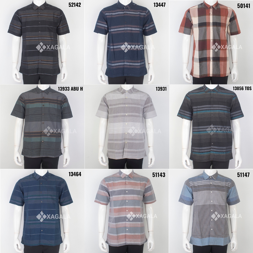 EZIO KEMEJA PRIA LENGAN PENDEK KEMEJA COWOK