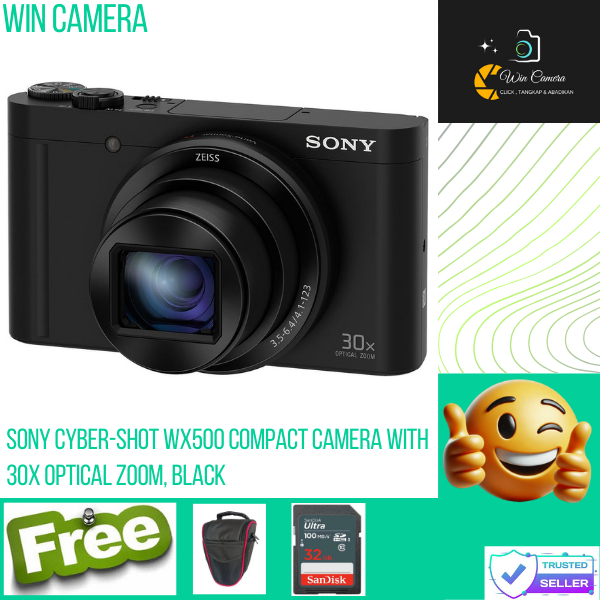 SONY CYBERSHOOT DSC-WX500 Digital Camera / wx500 / w x500