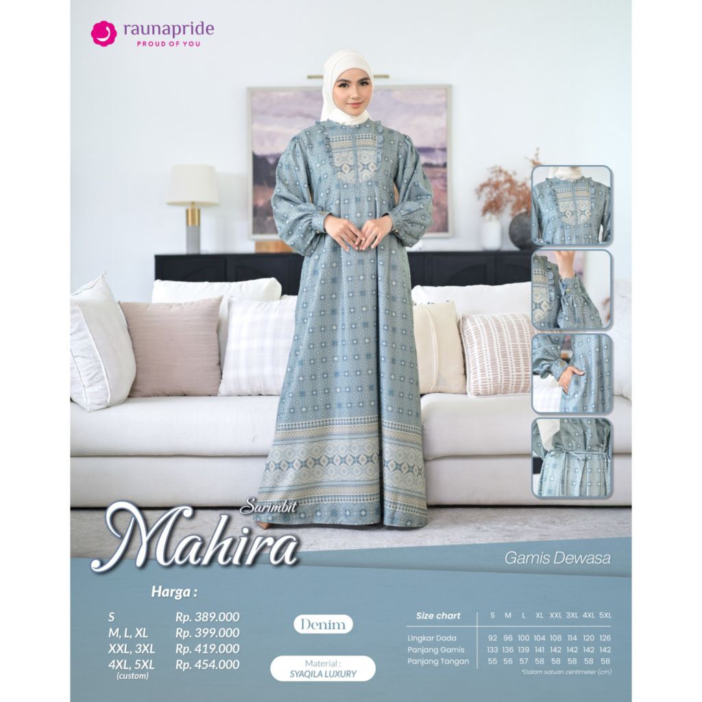 Gamis Raunapride Sarimbit Mahira