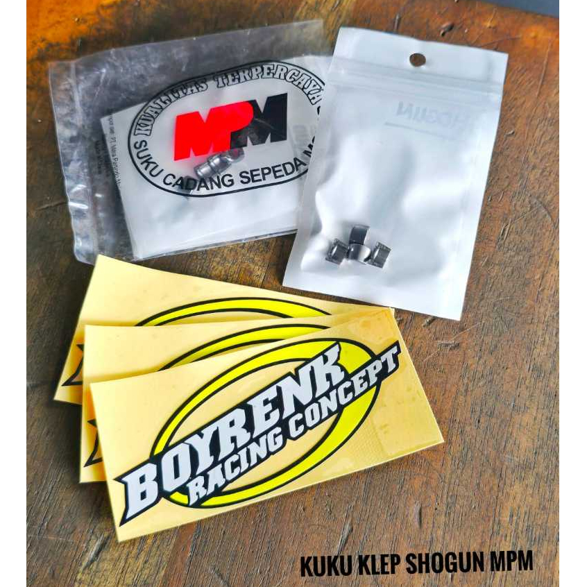 Kuku Klep Smash 110 Shogun SET MPM / Kuku macan Shogun Smash - BOYRENK RACING CONCEPT