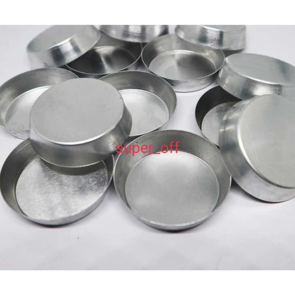 SAMPLE CUP XRF ALUMUNIUM 40 MM - almunium cup isi 1000pcs