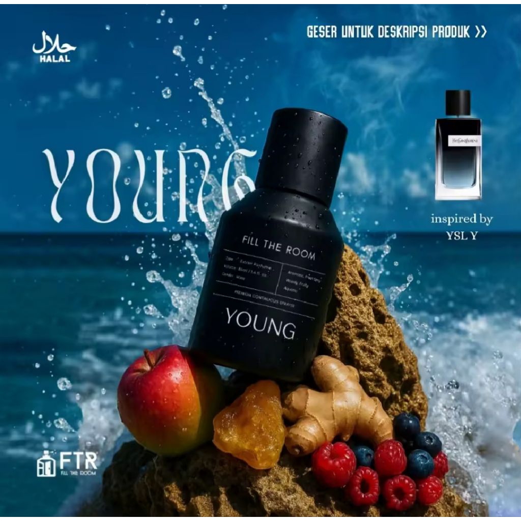 Parfum Priia FTR Classy ice - Young - Sexyy Man / Parfum aroma untuk Priia Ukuran 35 mL