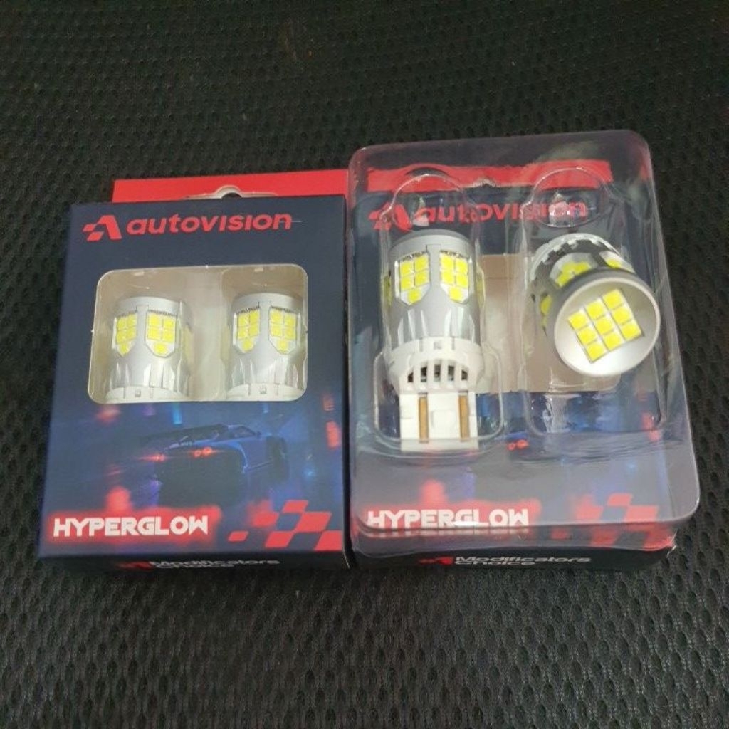 LED T20 HYPERGLOW AUTOVISION lampu kota innova reborn