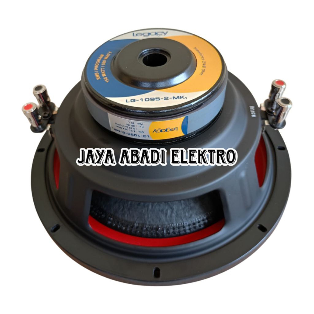 Speaker Subwoofer Legacy 10 inch LG 1095-2 MK1