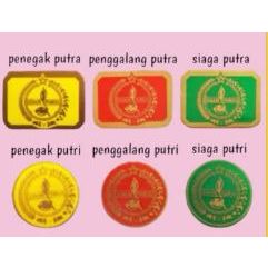 PIN EMBLEM TOPI/BARET PRAMUKA