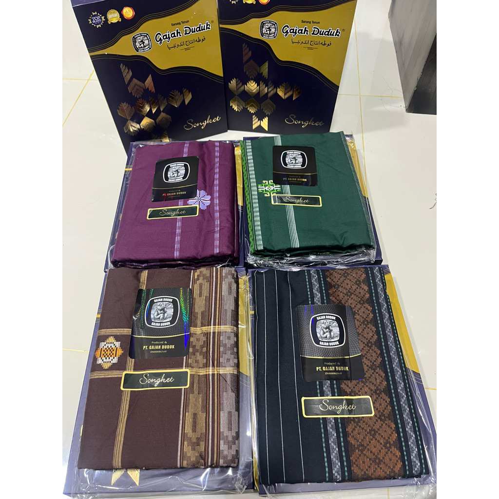 SARUNG GAJAH DUDUK - SONGKET