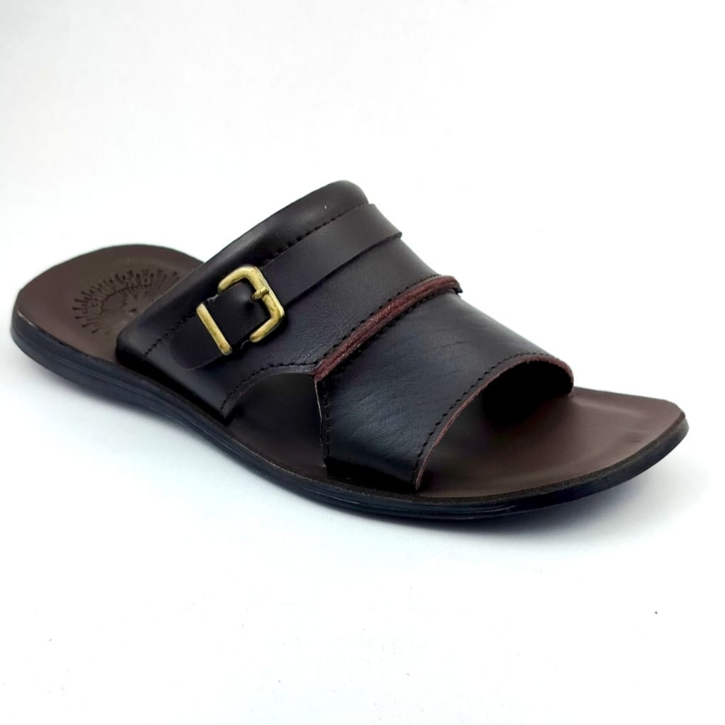 Sandal Selop Pria Kulit Asli 100% Original