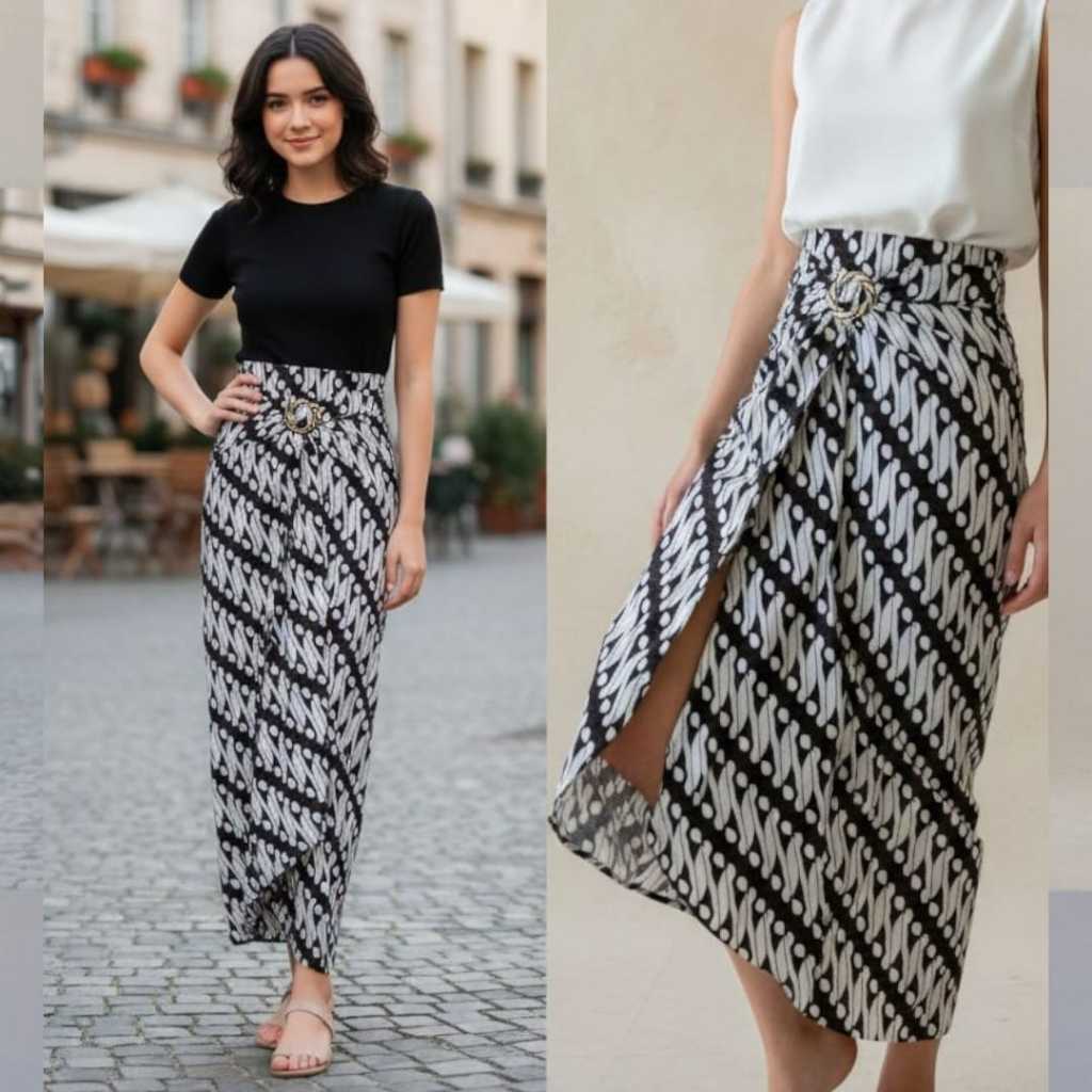 Rok lilit batik bawahan kebaya modern terlaris terbaru hits kekinian elegan modis