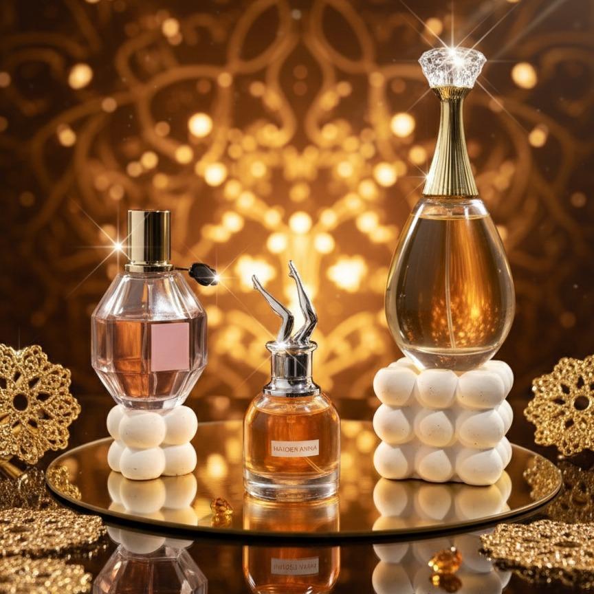 BUNDLE 3 PARFUM WANITA - MAIDEN ANNA Parfume Mewah Elegan Tahan Lama 12 Jam - Real Me J'Dorer 90ML &