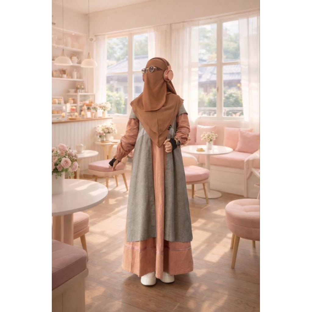 gamis set alnaira simply by laisa