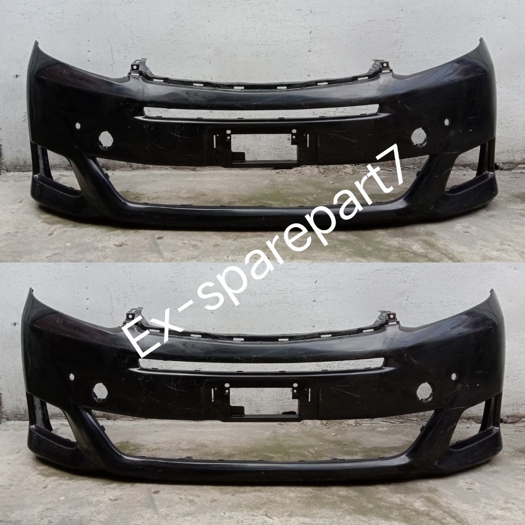 Bumper depan toyota alphard 2011 2012 2013 bekas original