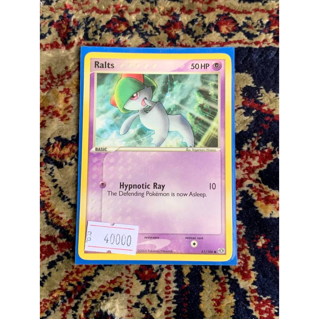 Ralts Pokemon English 61/106